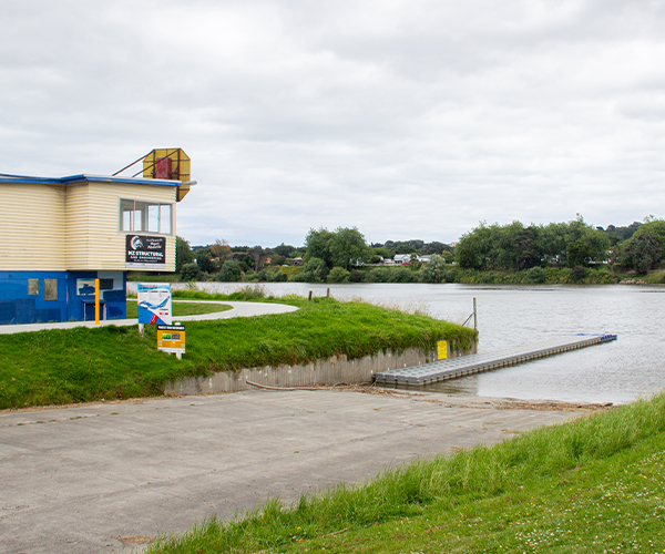 Motor and Multi Sport site on banks of Whanganui River